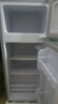 奥克斯小冰箱家用小型迷你冷藏冷冻两用出租房宿舍用节能省电寝室办公室电冰箱 【节能省电】166银色【高效保鲜 铜管速冷】48L 实拍图