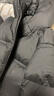 森马（Semir）新年骐骥红丨轻松羽绒系列羽绒服男25冬三防外套情侣连帽红色上衣 实拍图