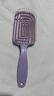 蓬松高颅顶梳子头发神器女士专用长发造型按摩经络气囊排骨气垫梳 薰衣紫【干湿两用】 实拍图