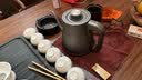 华智达（huazhida）全自动底部上水烧水壶家用304不锈钢茶台泡茶专用高硼硅材质电热水壶自动恒温煮茶壶泡茶壶 1L 手柄自动上水【304壶身+钢化玻璃面板】 【低水位自动加水+自动恒温+水量可调+7段调温】 实拍图