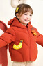 巴拉巴拉童装婴儿羽绒服儿童冬装加厚保暖宝宝外套男童女童小企鹅上衣拜年 红色小猴61003 -208425107210 90 实拍图