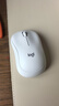 罗技（Logitech）M221 轻音鼠标 无线鼠标 办公鼠标 对称鼠标 带无线微型接收器 米白色 实拍图