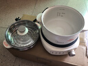 美的（Midea）电煮锅 电火锅 电热锅 电炒锅 分体式可拆洗 2.6L小电锅 学生宿舍多功能锅泡面锅 XZC2088S 配蒸笼 实拍图