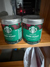 星巴克（Starbucks）0糖低脂精品速溶黑咖啡 阿拉比卡豆办公提神组合深烘90g*2罐 实拍图