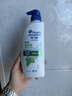 海飞丝去屑洗发水男士女士薄荷怡神500g*2+80g洗头膏薄荷洗发水套装 实拍图