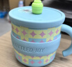 吨吨BOTTLED JOY马克杯不锈钢316带盖办公室咖啡杯保冰保温学生水杯 实拍图