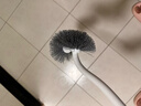 迪可家居马桶刷子洗厕所刷子家用马桶刷无死角洁厕刷卫生间马桶刷壁挂式 360°无死角马桶刷2支【送挂钩】 实拍图