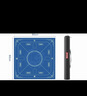 京东京造 掼蛋专用桌布扑克牌棋牌室比赛专用桌垫 打麻将牌防水桌布绒面 实拍图