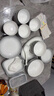 浩雅景德镇碗碟套装釉下彩简约陶瓷碗盘餐具整套乔迁礼物烟雨谣42件 实拍图