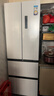 美的（Midea）400L法式四开门冰箱超薄零嵌入式小户型一级能效风冷无霜节能变频以旧换新白色MR-418WFPE国家补贴 实拍图