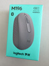 罗技（Logitech）M196 无线蓝牙鼠标 办公鼠标 笔记本商务办公家用 小巧便携 对称手型 石墨灰 实拍图
