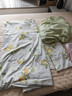 水星家纺四件套纯棉100%a类全棉透气床上印花床笠被套双人加大1.8m床柠语 实拍图