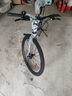 EG7山地自行车成人学生变速越野单车双减震赛车26寸青少年男女 辐条【加厚防滑轮-更安全】黑白 26寸21速【适合：160-180CM】 实拍图