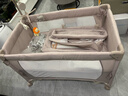 优乐博（ULOP）婴儿床多功能拼接大床可折叠可移动0-3岁便携可升降新生儿宝宝床 婴儿宝宝用品睡觉神器摇摇床-豪华款 新生儿满月礼物带安全感一键折叠摇摇床 实拍图