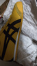 Onitsuka Tiger鬼塚虎男女款经典复古黄色运动休闲鞋MEXICO 66™ 黄色 38 实拍图