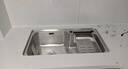华帝（VATTI）水槽大单槽洗菜盆一体盆304不锈钢厨房水槽洗碗池台上中下安装 S1 实拍图
