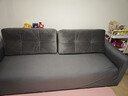 quatrefoil 沙发套弹力沙发套罩全包沙发垫罩巾 深空灰 三人位190-230cm适用 实拍图