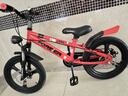 永久（FOREVER）儿童自行车3-6-10-12岁儿童单车男孩童车女童自行车 中国红 一体轮 运动款 16寸【适合身高105-135】 实拍图