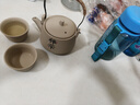 小套装宿舍家用粗陶瓷怀旧功夫茶具套装一壶二杯泡茶提梁壶 一壶二杯 实拍图