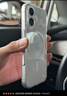 绿联【超导AI相机键|软边框|强磁吸】适用iphone17手机壳苹果17保护套全包磁吸壳透明气囊防摔超薄散热 实拍图