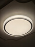 雷士（NVC） led吸顶灯主卧次卧室灯温馨吸顶灯饰灯具大气现代简约浪漫吸顶灯 【映雪-银灰款】三色36瓦卧室灯 实拍图