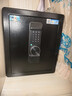 虎牌保险柜家用小型床头保险箱办公财务专用 密码指纹WIFI远程全钢防盗可入墙固定入衣柜保管箱 45cm 黑色双层大空间【双重智能警报】 密码款(密码+钥匙) 实拍图
