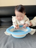 马博士婴儿洗脸盆折叠初生宝宝用品儿童洗屁股洗脚小盆子3件套小马 实拍图