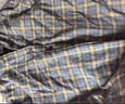 优衣库法兰绒格纹衬衫/长袖女装衬衣481172 63 天蓝色 3XL /170/108C 实拍图