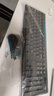 罗技（Logitech）MK275 键鼠套装 无线键鼠套装 办公键鼠套装 全尺寸 商务键鼠套装 带无线2.4G接收器 黑蓝色 实拍图