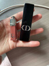 迪奥Dior烈艳蓝金口红丝绒100哑光唇膏滋润显色3.5g 生日礼物送女友 实拍图