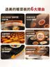 美的（Midea）小欢聚暖菜板新款家用多功能带火锅餐桌转盘暖菜板热菜板保温板一板三陶炉双11特惠HBS100YH Pro 实拍图