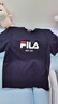 FILA 斐乐官方男女同款针织T恤夏季纯棉宽松休闲情侣短袖t恤 实拍图