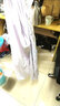 熠帛冬季防静电白大褂实验室男女药厂药店诊所牙科学生化学防酸碱 长袖松紧袖厚款 3XL (185) （体重180斤以下） 实拍图
