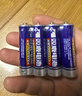 双鹿 5号碳性电池40粒盒装 适用于儿童玩具/遥控器/鼠标/话筒/闹钟/血压仪等 R6/AA电池 40粒盒装 实拍图