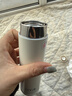 西多米迷你保温杯女士高颜值便携口袋款316不锈钢小咖啡杯白色150ML 实拍图