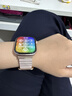 Apple/苹果 Watch S11 智能手表GPS+蜂窝款46毫米玫瑰金色铝金属表壳淡桃粉色运动型表带S/M MFDG4CH/B 实拍图