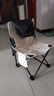 户外装备高品质车载便携亲子户外折叠椅用于露营钓鱼写生 白色中号33 实拍图