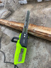 芝浦电锯伐木头插电式家用小型电锯手持便携式12寸电链锯16寸有线油锯 16寸高速款【2000W】1链1导 实拍图