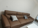 狄普牛皮艺沙发意式高级感客厅直排3.4米沙发床十大品牌Ultra版赛尔德 实拍图