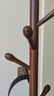 栖音阁实木衣架落地卧室衣帽架客厅挂衣服架子落地衣架家用立式挂包架 实拍图