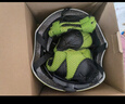 京东京造 儿童头盔护具套装 轮滑溜冰滑板平衡车自行车护具7件套 荧光黄 实拍图