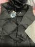 骆驼火山羽绒服男女冬季连帽抗静电鸭绒保暖情侣面包服 M34CR07674B 实拍图
