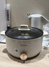 美的（Midea）电煮锅电火锅电炒锅多功能锅电热锅火锅专用锅家用大容量电锅一体锅学生宿舍泡面小电锅 6L  +一体+1800W+不粘涂层丨HGE3010 实拍图