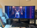 AOC 34英寸WQHD 240Hz 快速液晶1ms HDR400 1500R曲面带鱼屏 游戏电竞显示器宙斯盾CU34G4Z(高性能版) 实拍图