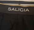 撒利加（SALIGIA）柱纹平角四角内裤男性感莫代尔莱赛尔棉透气新款 莫代尔3件【黑+黑+黑】【细腻柔软】 M 实拍图