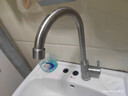 百悍厨房水龙头洗菜盆单冷净水不锈钢龙头水槽阳台高抛增压防溅水龙头 实拍图