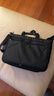 山业（SANWA）笔记本电脑包休闲单肩斜挎包防泼水商务公文包出差手提包日常通勤 黑色 13.3英寸 实拍图