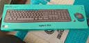 罗技（Logitech）MK275无线键鼠套装 办公无线鼠标键盘套装无线办公键鼠 电脑键盘 104键全尺寸 带无线2.4G接收器 MK275+大桌垫 实拍图