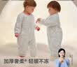 贝肽斯胎脂皮婴儿衣服秋冬新款纯棉连体衣加厚新生男女宝宝长袖哈衣 实拍图