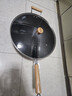 苏泊尔（SUPOR）炒锅有钛铁不粘无涂层炒菜锅精铁锤纹老式厨房铁锅燃气电磁炉通用 适合4-7人【免开锅】 36cm 实拍图